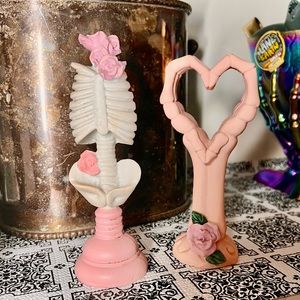 Skeleton 💀🌹Rose Figurines